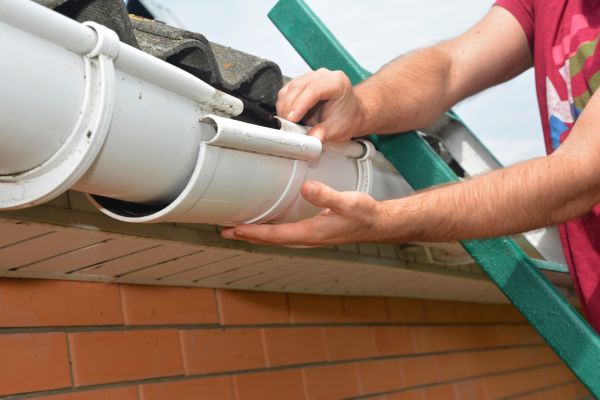 Large Gutter Repair in Boerne