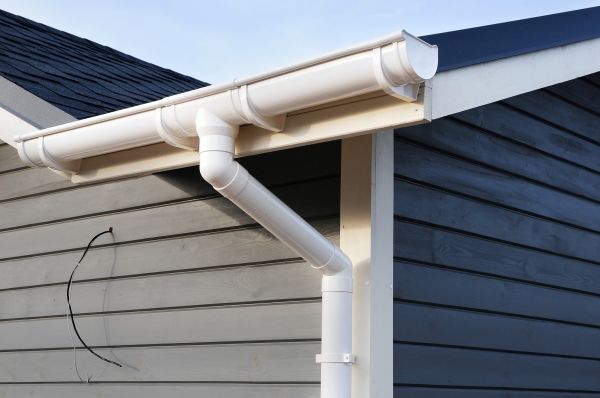 PVC Rain Gutter Installation in Boerne