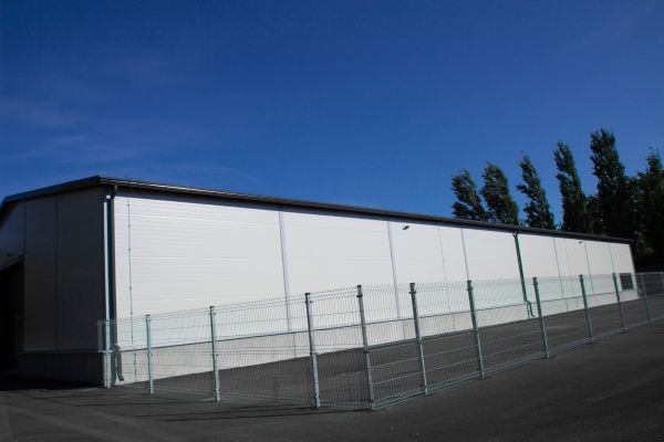 Warehouse Gutter Installation in Boerne