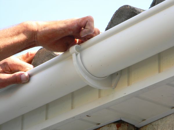 Plastic Gutter Repair in Boerne