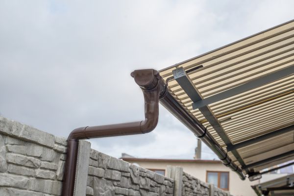 Plastic Downspout Installation in Boerne